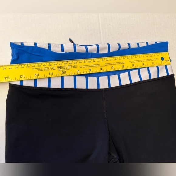 Lululemon Run Inspire Crop II workout legging pants Sz-6. F5 - Picture 9 of 10